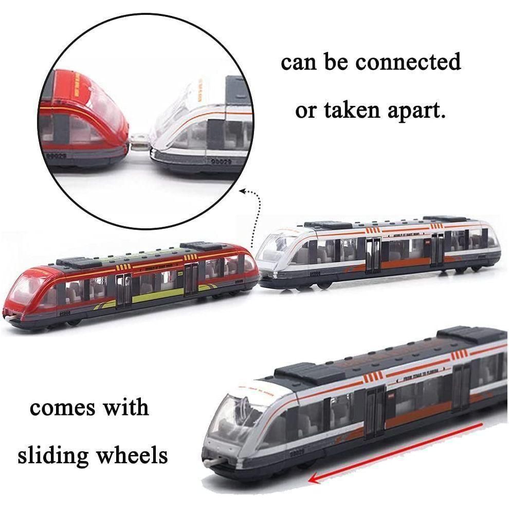High Speed Subway and Train Set