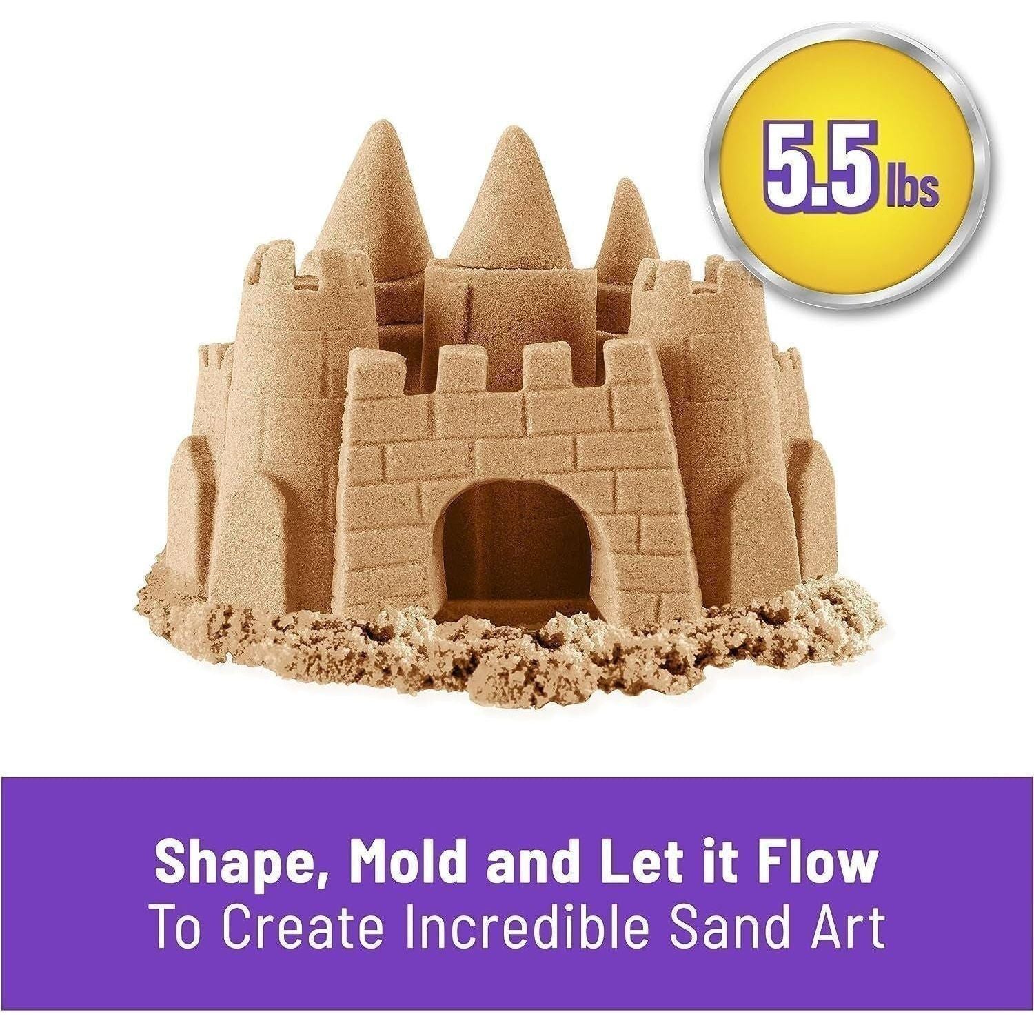 Natural Brown Kinetic Sand