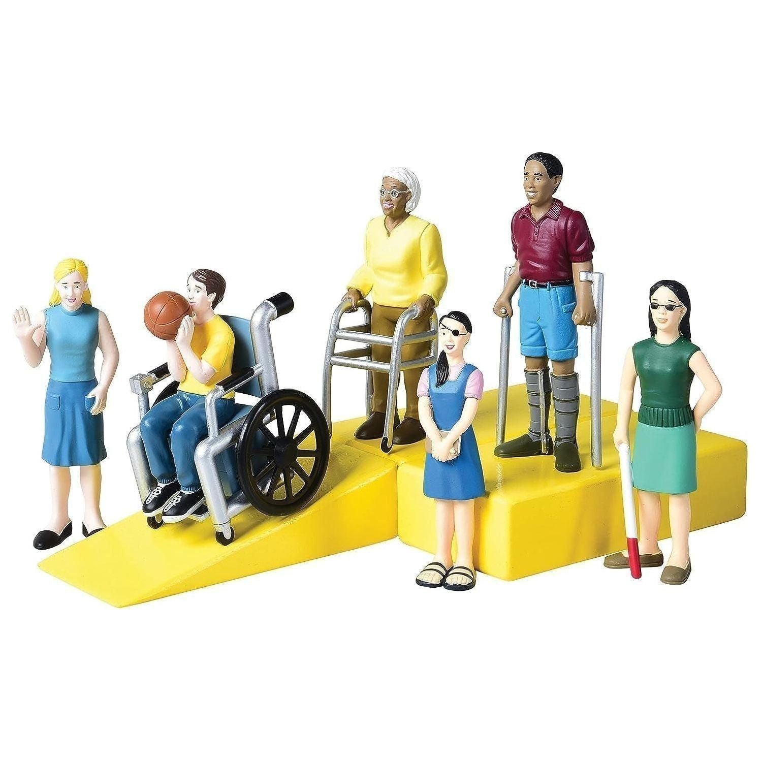 Diverse Abilities Miniature Doll Figures
