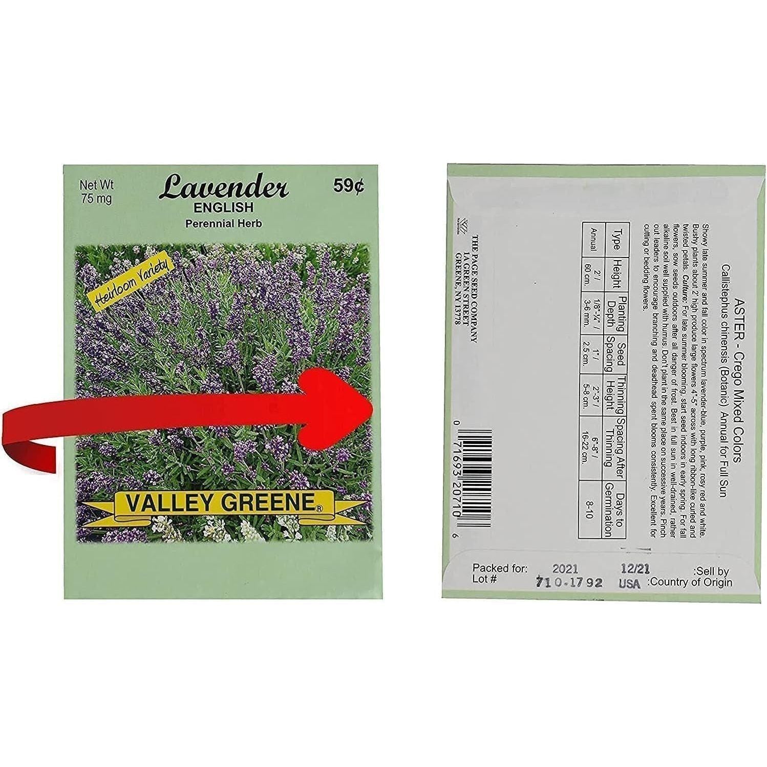 Assorted Flower Seed Packets