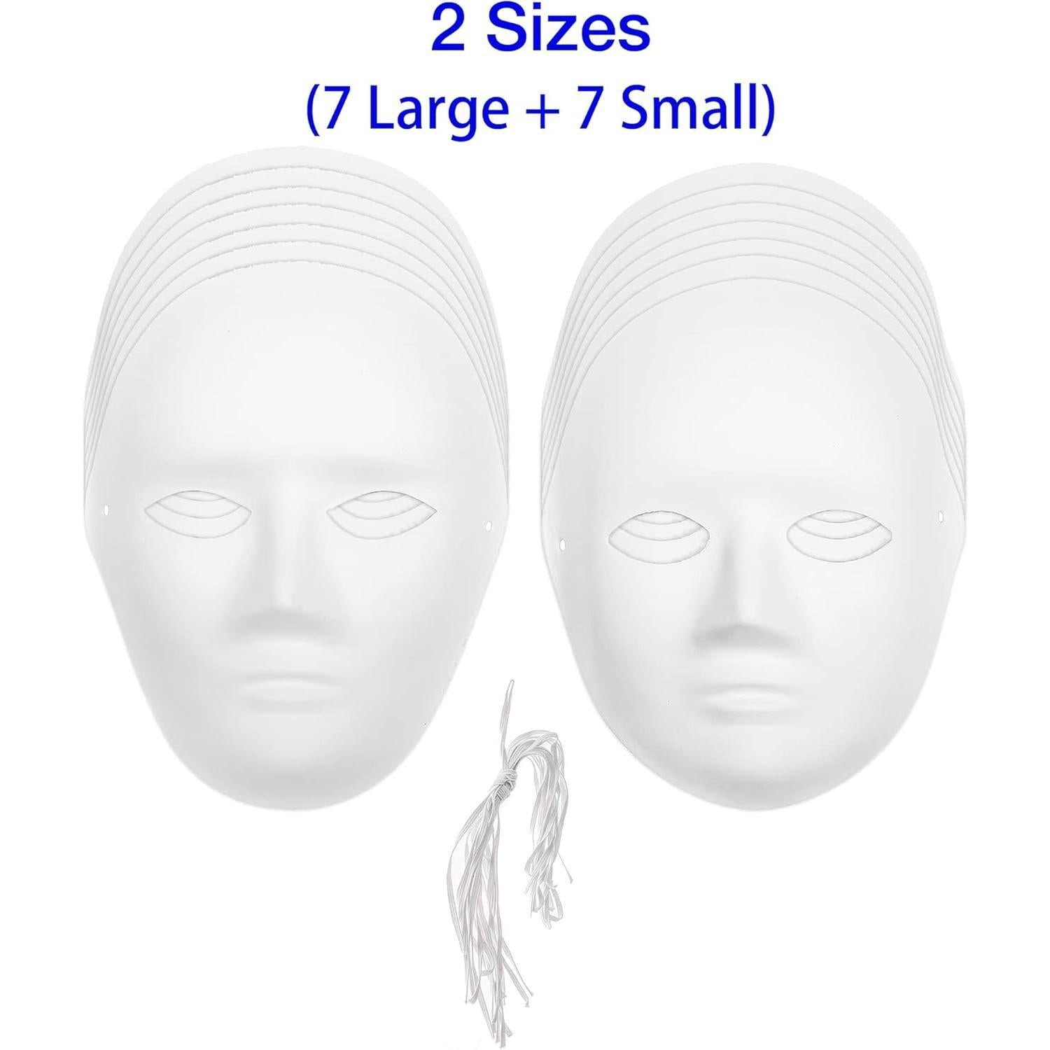 Paper Mache Mask Pack