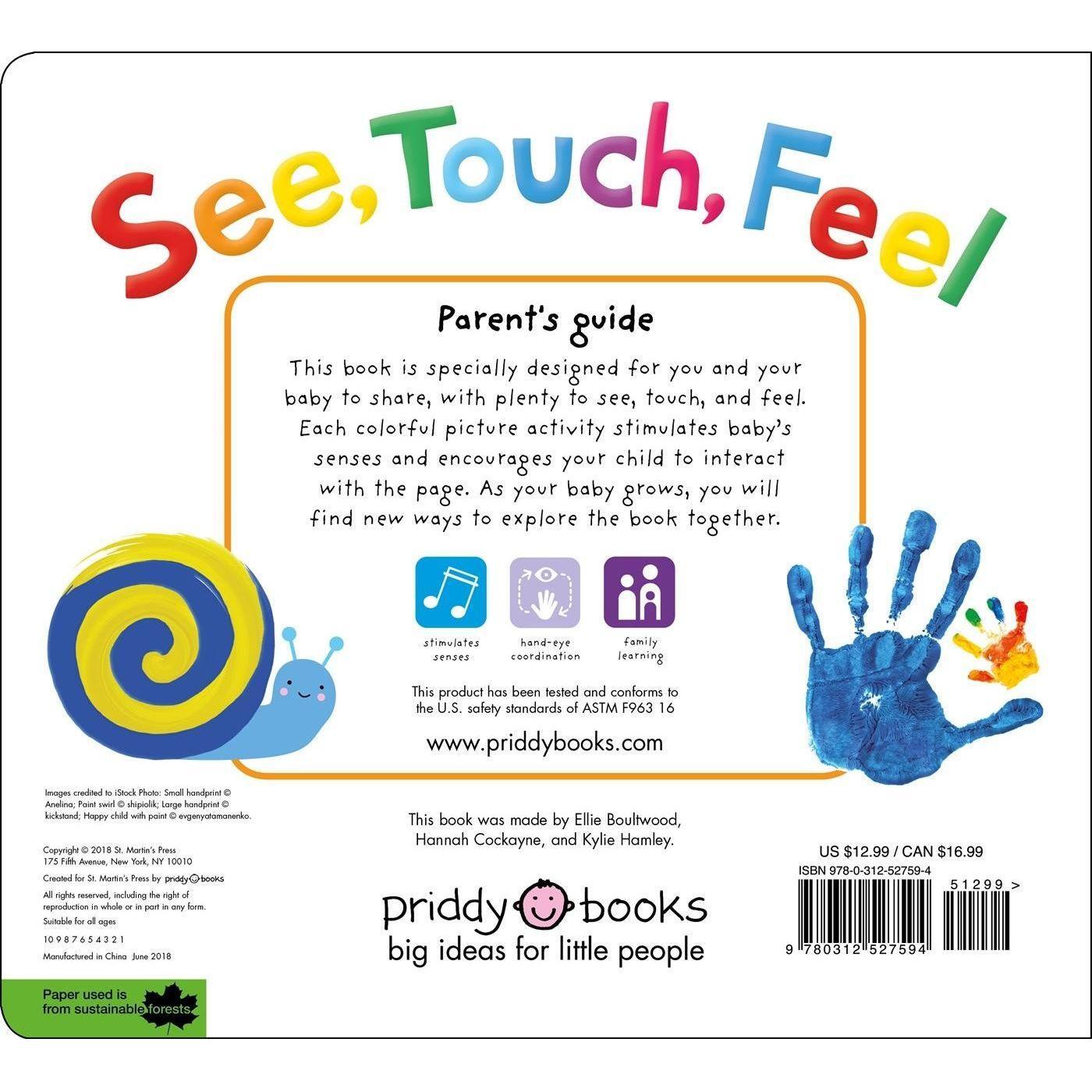 See, Touch, Feel: A First Sensory Book