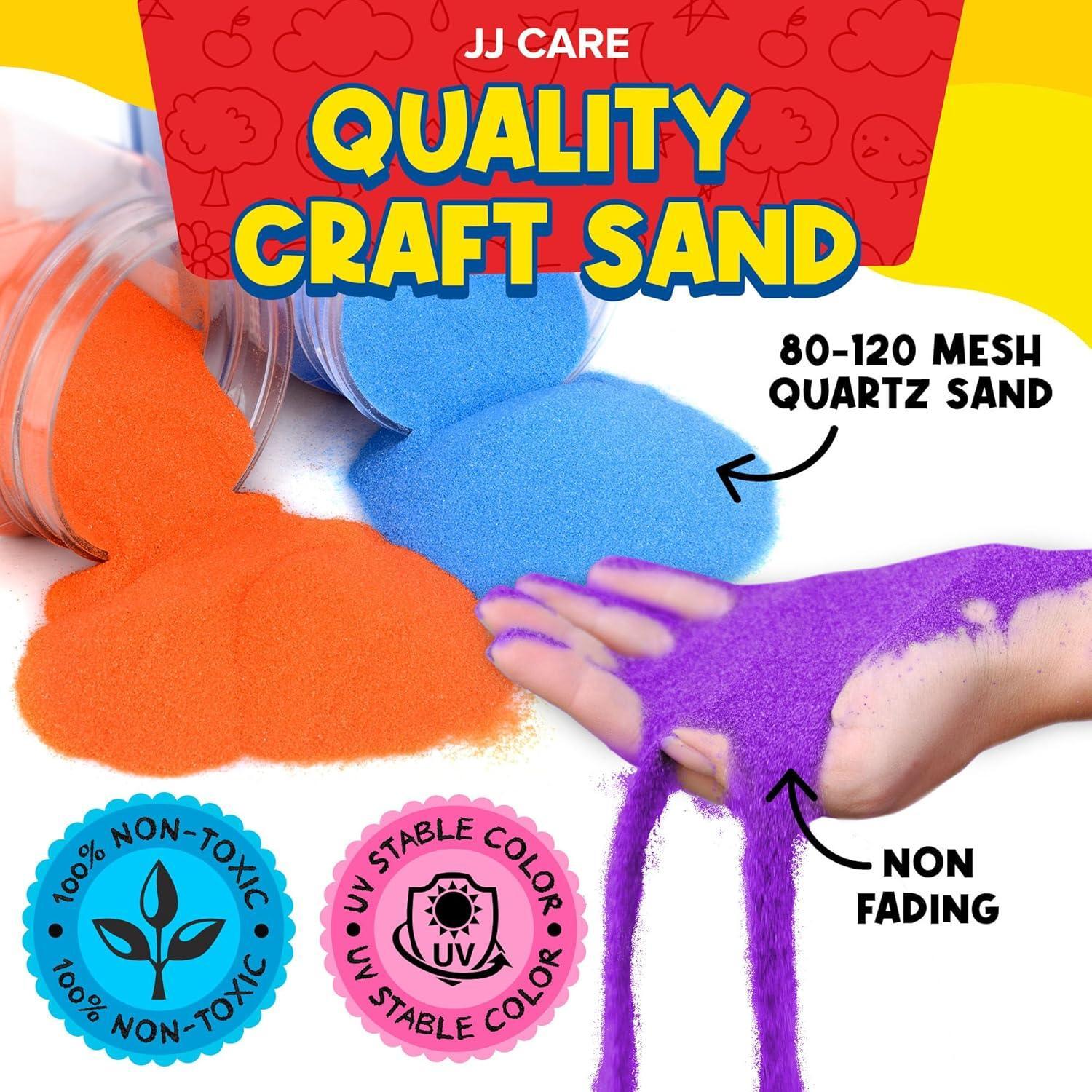 Assorted Colors of Sand Bottles