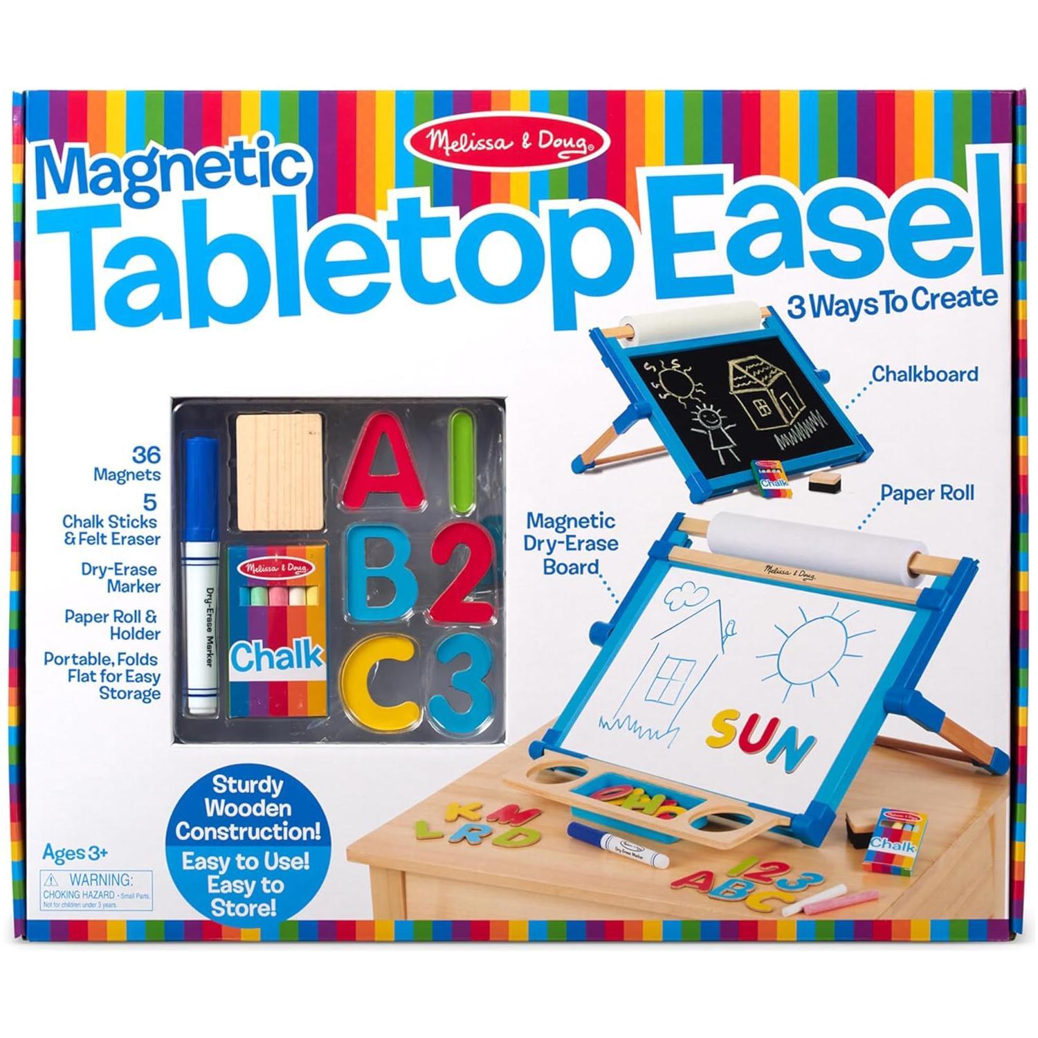 Deluxe Double-Sided Tabletop Easel