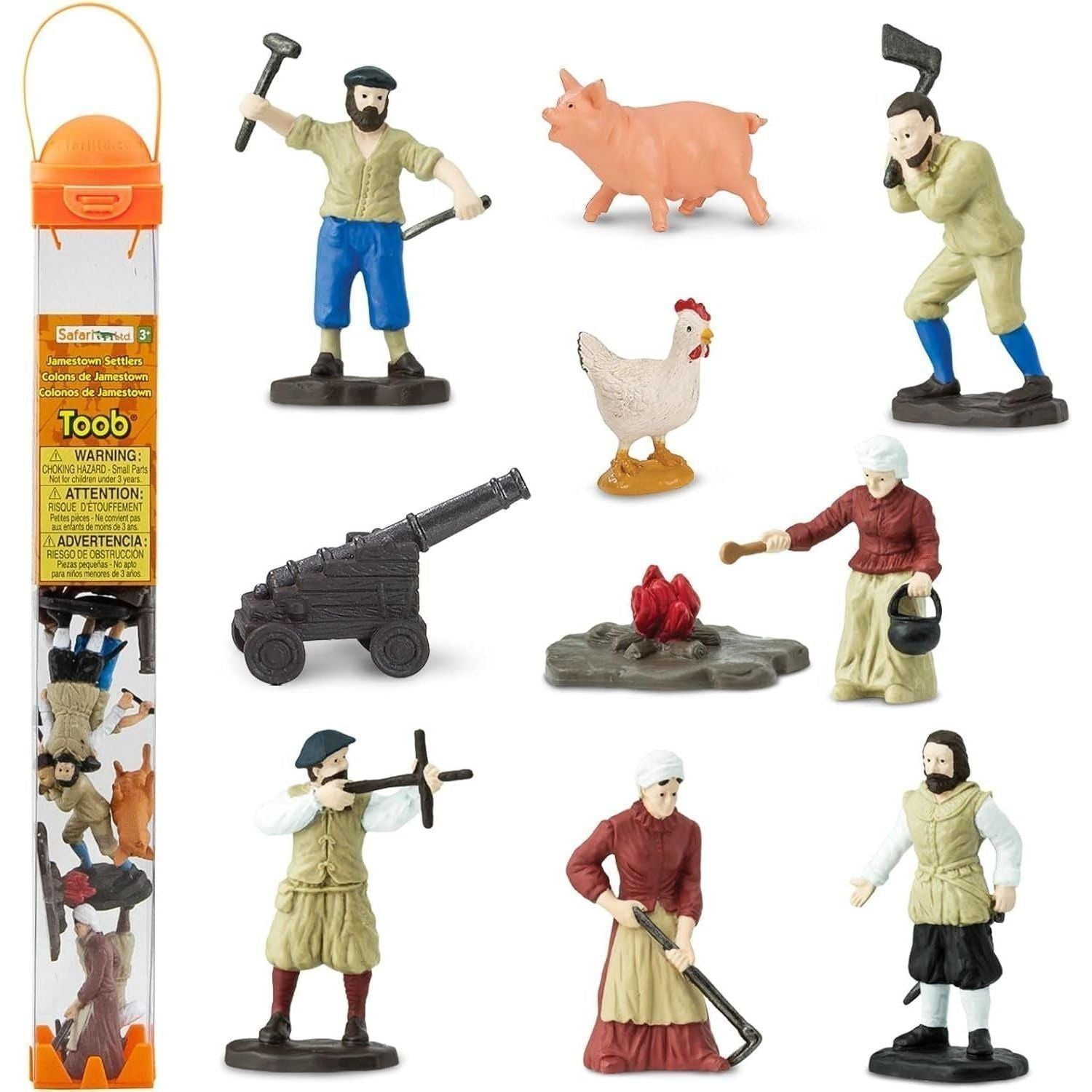 Jamestown Settler Miniature Figures