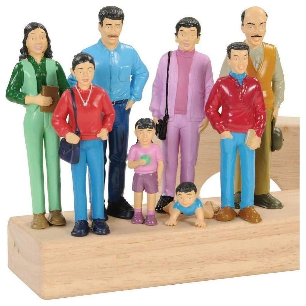 Hispanic Family Miniature Doll Set