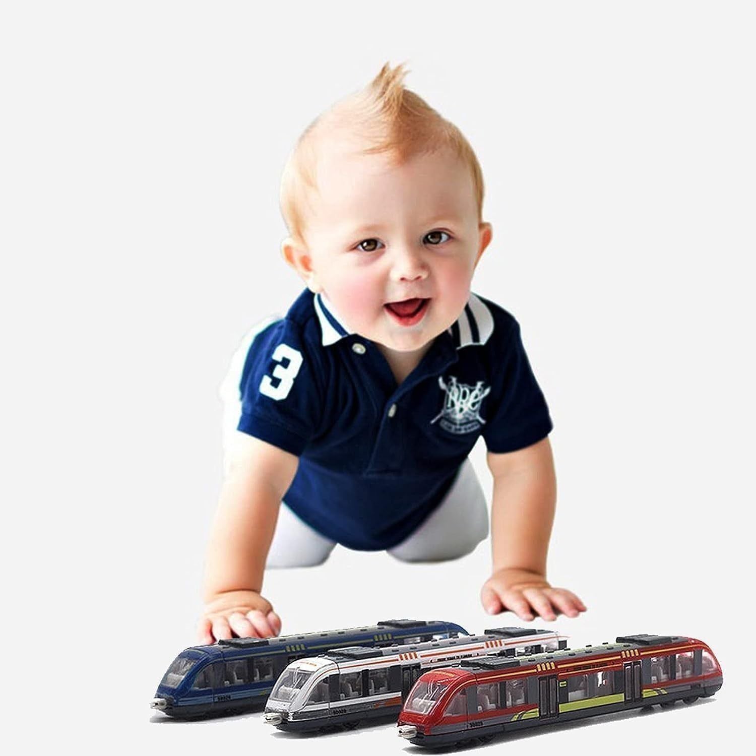 High Speed Subway and Train Set