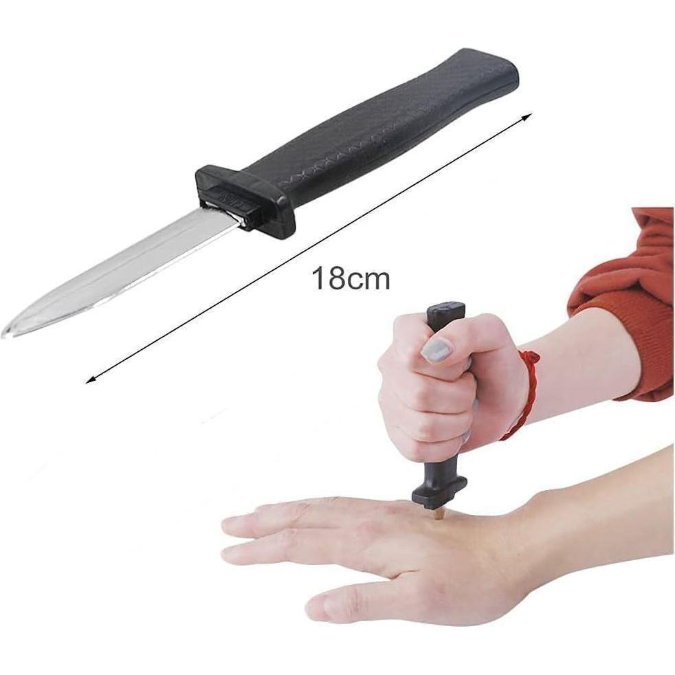 Retractable Plastic Knife
