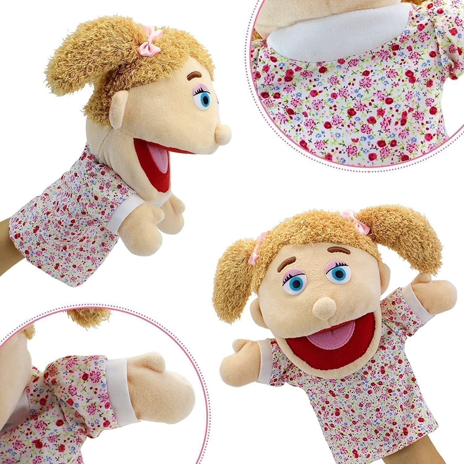 Multi-Ethnic Hand Puppets