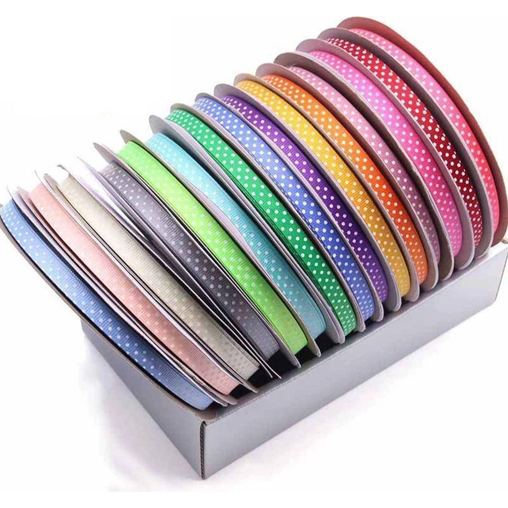 Polka Dot Ribbed Ribbons
