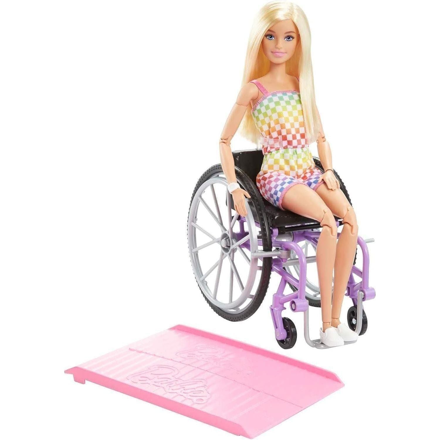 Barbie Doll with Wheelchair