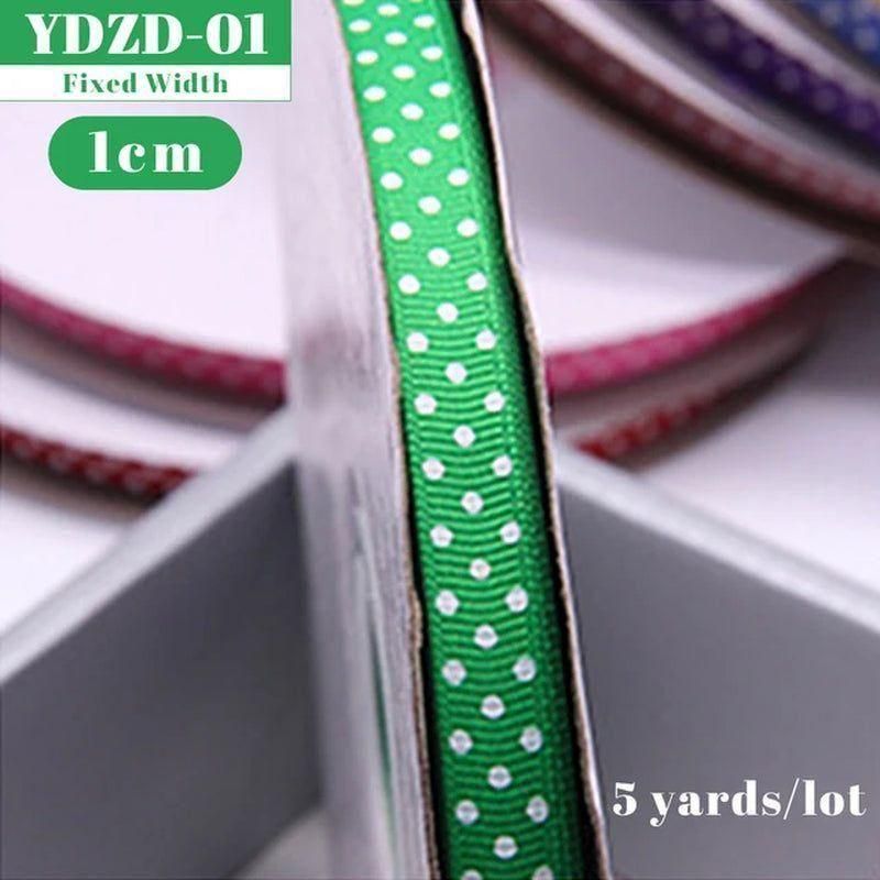 Polka Dot Ribbed Ribbons