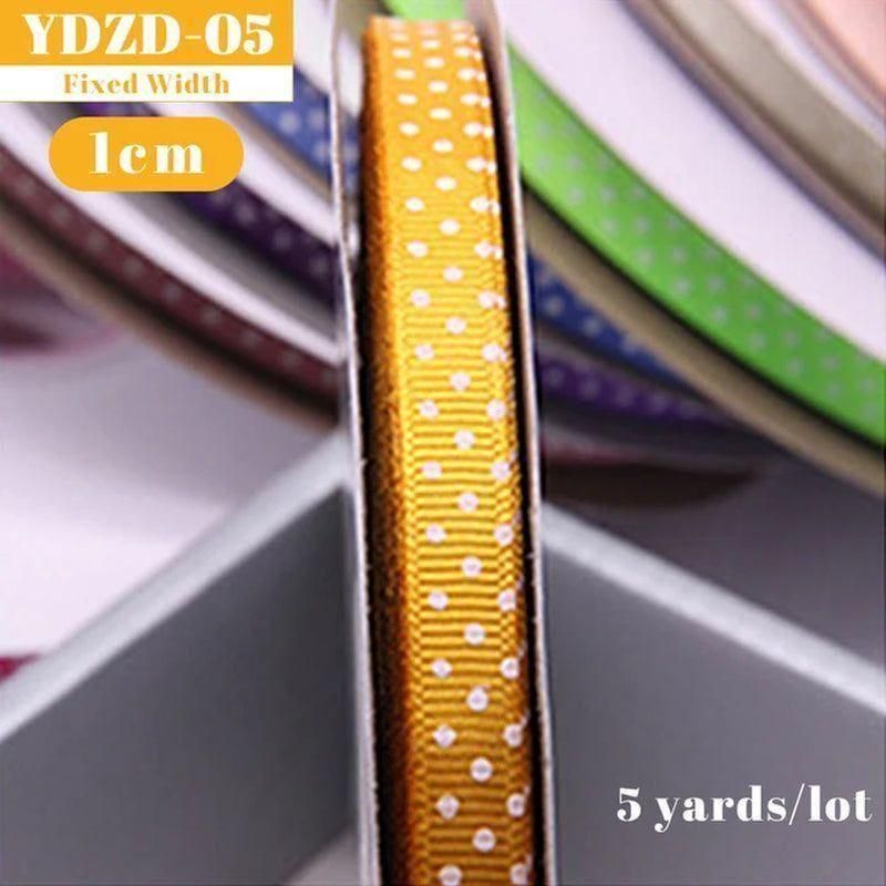 Polka Dot Ribbed Ribbons
