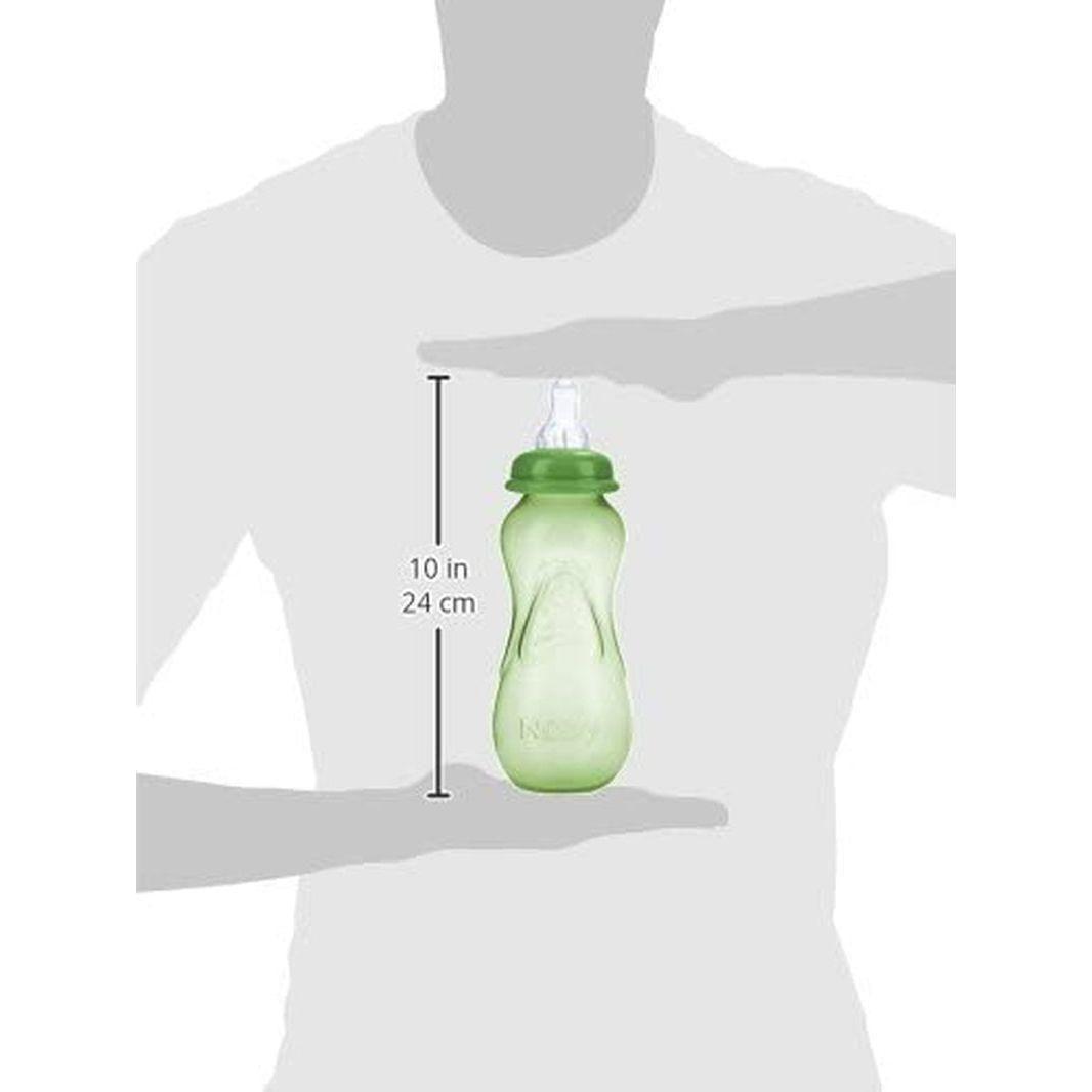 Non-Drip Standard Neck Bottles, 10 Ounce, Colors May Vary, 3 Count (Pack of 1)