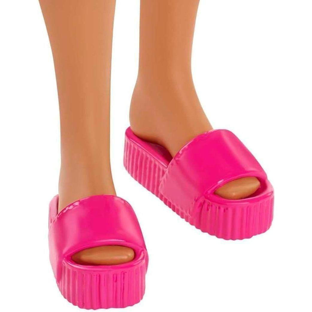 Loves the Ocean Doll with Brown Hair, Colorful Dress & Accessories, Doll & Clothes Made from Recycled Plastics